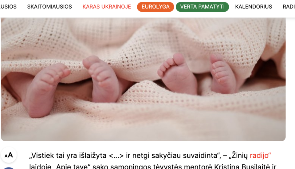 Kristina Busilaitė straipsnis