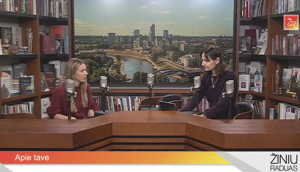 Kristina Busilaitė „Žinių radijo“ laidoje „Apie tave“
