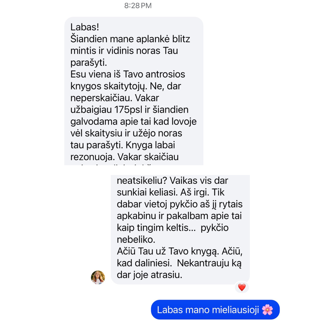 Knygos „Kaip aš pamilau savyje mamą“ atsiliepimas Skaitytojos atsiliepimas apie Kristinos Busilaitės knygą „Kaip aš pamilau savyje mamą“