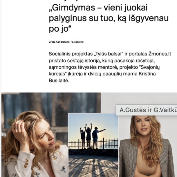 Interviu 15min Gimdymas